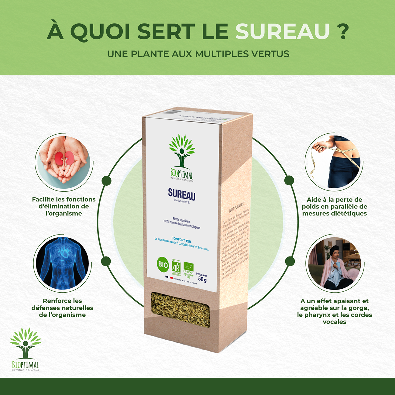 Sureau bio - Bioptimal Bioptimal Infusion infusion.organic