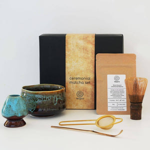 Teapro Premium Matcha Gift Set + Sieve & 30g Japanese Matcha Teapro infusion.organic