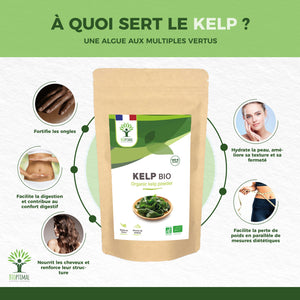 Kelp bio poudre - Bioptimal Bioptimal Superaliment infusion.organic