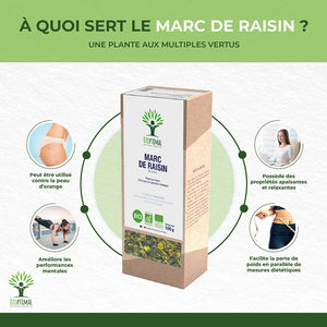 Marc de raisin bio - Bioptimal Bioptimal Infusion infusion.organic
