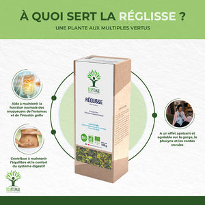 Réglisse bio - Bioptimal Bioptimal Infusion infusion.organic
