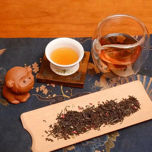 Red (black) Tea Vanilla Rose 50g - Black Tea - Black Tea - infusion.organic