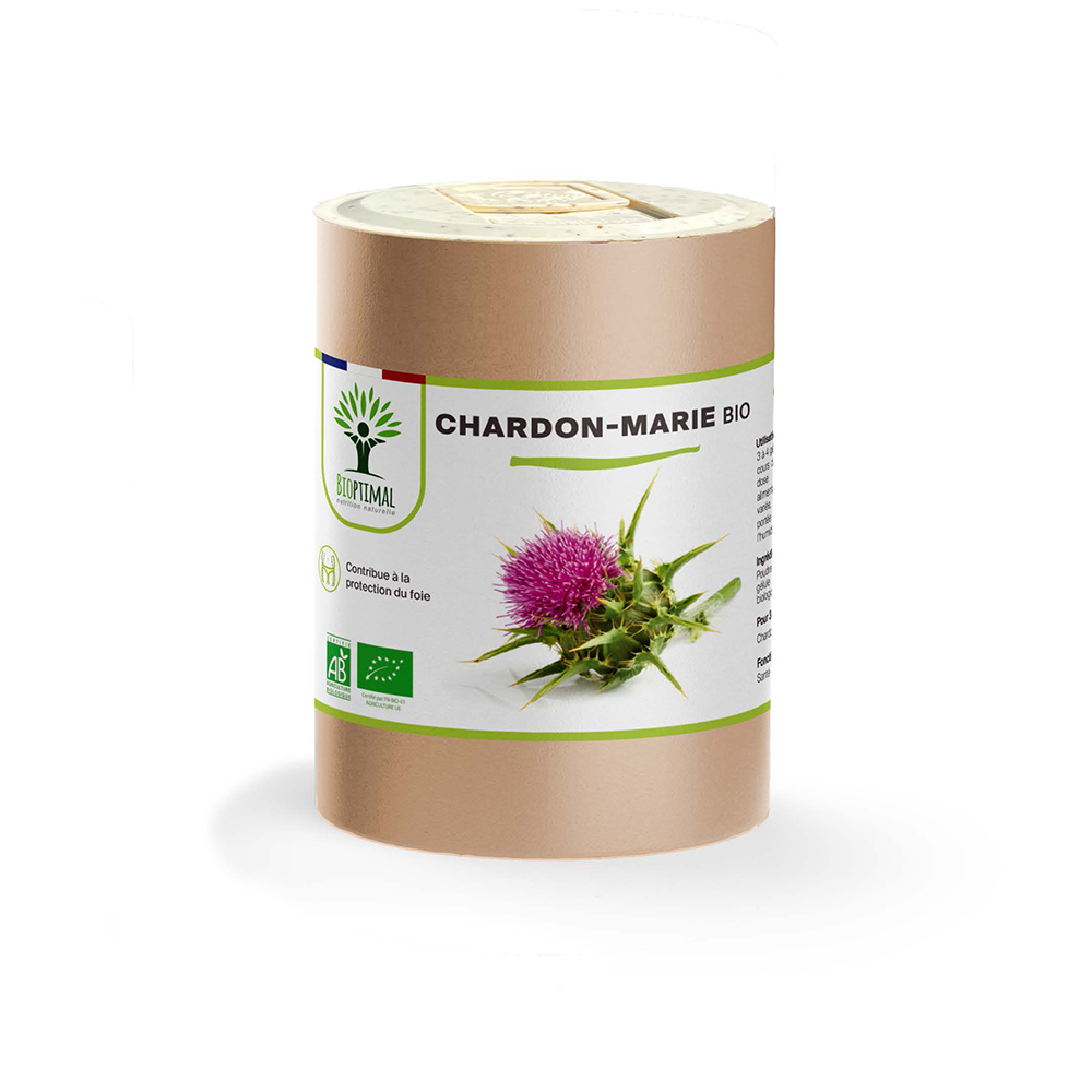 Chardon-Marie bio gélules - Bioptimal Bioptimal Complément alimentaire infusion.organic