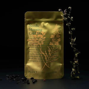 Cold brew tea NORDIC MORNING, organic, blueberry-Plūkt-infusion.organic