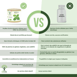 Ortie bio gélules - Bioptimal Bioptimal Complément alimentaire infusion.organic