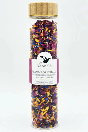 Oriental Flame - Edible Flower Petals - Edible Flowers - Edible Flowers - infusion.organic