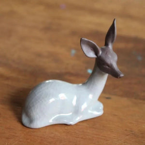 Ru porcelain fawn tea figurine - Figurines - Figurines, Tea Ceremony - infusion.organic