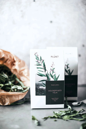 Fireweed Organic Loose herbal Tea | leaf tea | zerowaste-Plūkt-infusion.organic