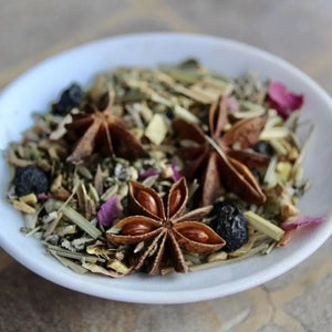 Ginger and Aronia Infusion 50g - Herbal tea - Herbal tea - infusion.organic