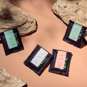 Herbal tea sachet NORDIC BLACK, case of 50pcs, organic tea-Plūkt-infusion.organic