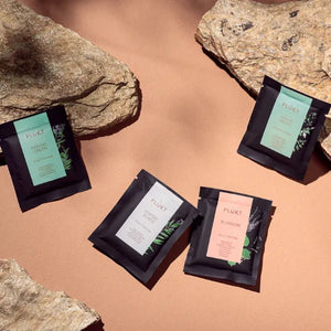 Herbal tea sachets 4 FLAVOURS, case of 100pcs, organic tea-Plūkt-infusion.organic