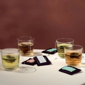 Herbal tea sachets BLOSSOM, case of 50pcs, organic, flower-Plūkt-infusion.organic