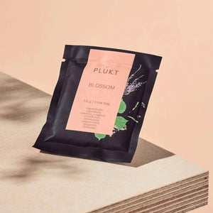 Herbal tea sachets BLOSSOM, case of 50pcs, organic, flower-Plūkt-infusion.organic