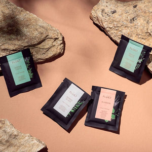 Herbal tea sachets BLOSSOM, case of 50pcs, organic, flower-Plūkt-infusion.organic