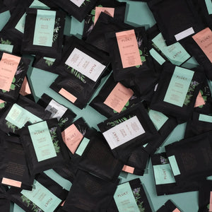 Herbal tea sachets BLOSSOM, case of 50pcs, organic, flower-Plūkt-infusion.organic