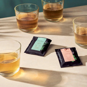 Herbal tea sachets WHITE NIGHT, case of 50pcs, organic tea-Plūkt-infusion.organic