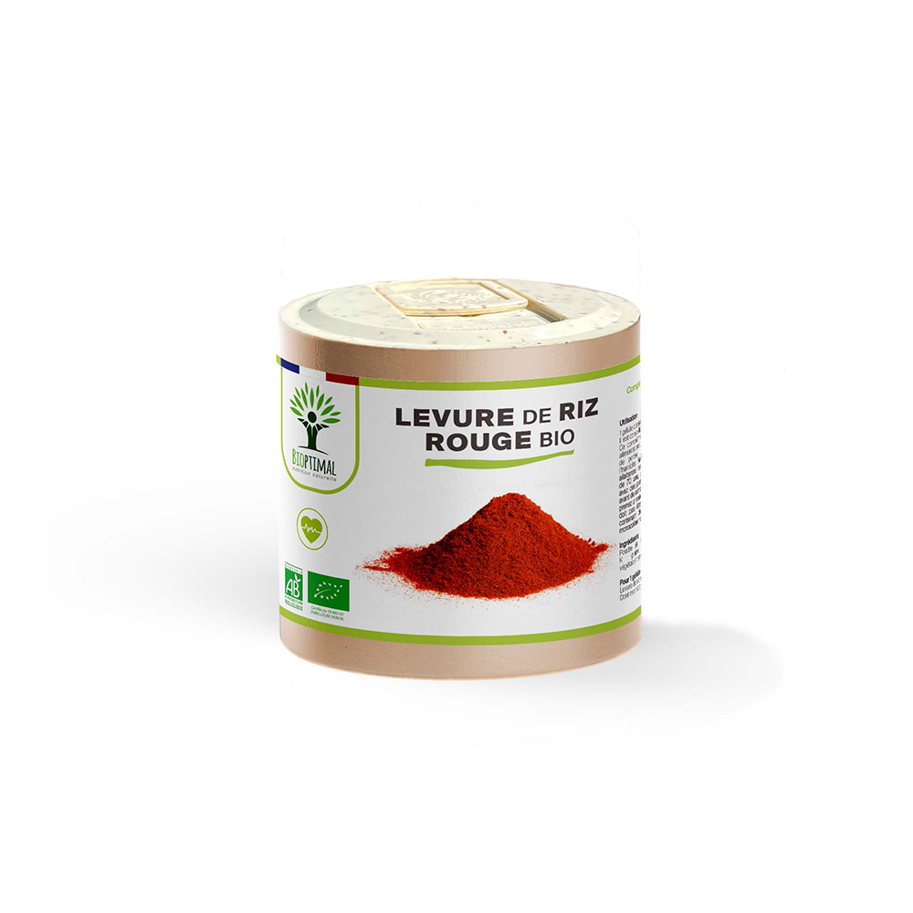 Levure de riz rouge bio gélules - Bioptimal Bioptimal Complément alimentaire infusion.organic