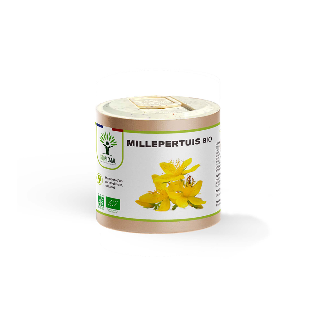 Millepertuis bio gélules - Bioptimal Bioptimal Complément alimentaire infusion.organic