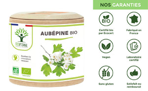 Aubépine bio gélules - Bioptimal Bioptimal Complément alimentaire infusion.organic