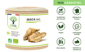 Maca bio gélules - Bioptimal Bioptimal Complément alimentaire infusion.organic
