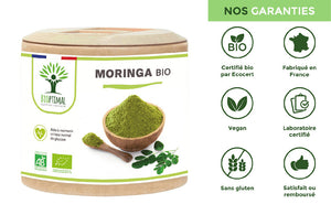 Moringa bio gélules - Bioptimal Bioptimal Complément alimentaire infusion.organic