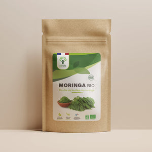 Moringa bio poudre - Bioptimal Bioptimal Superaliment infusion.organic