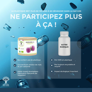 Bardane bio gélules - Bioptimal Bioptimal Complément alimentaire infusion.organic