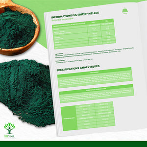 Kelp bio poudre - Bioptimal Bioptimal Superaliment infusion.organic