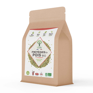 Protéines de pois bio poudre - Bioptimal Bioptimal Nutrition sportive infusion.organic