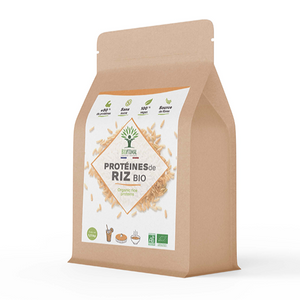 Protéines de riz bio poudre - Bioptimal Bioptimal Nutrition sportive infusion.organic