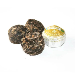 Chrysanthemum Mini Tuocha Sheng (Raw) Puer Tea - 50 g - Pu-Erh-tea - Pu-Erh-tea - infusion.organic