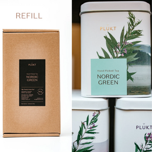 REFILL tea package NORDIC GREEN tea 25 bags, herbal organic-Plūkt-infusion.organic