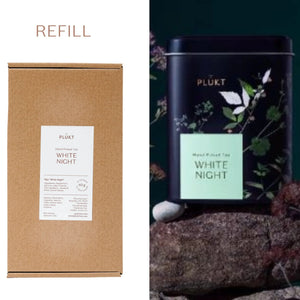 REFILL tea package WHITE NIGHT tea 25 bags, herbal organic-Plūkt-infusion.organic