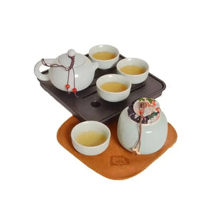 Ceramic Travel Set - Set - Set, Tea ceremony, Teapot - infusion.organic