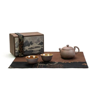 Bento Purion Manfu Pot Travel Set 3 pcs - Tea ceremony, Set - Accessories, Teacup - infusion.organic