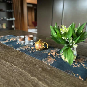 Gilded porcelain teapot Plums 150 ml - Teapot - Tea ceremony - infusion.organic