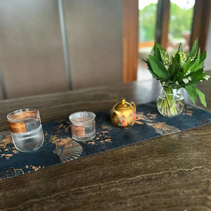 Gilded porcelain teapot Plums 150 ml - Teapot - Tea ceremony - infusion.organic