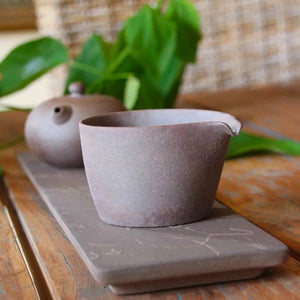 Gong Dao Bei Pitcher in Purion clay left hand 150 ml - Teapot - Accessories, Teacup - infusion.organic