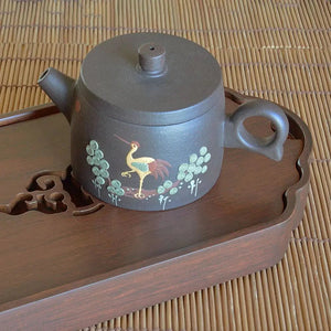 Yixing Black Clay Teapot 180ml - Teapot - Accessories, Teapot - infusion.organic