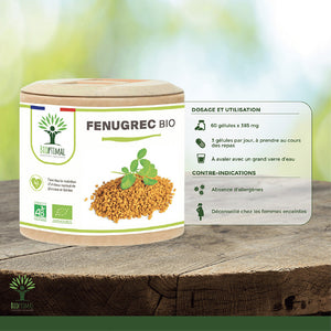 Fenugrec bio gélules - Bioptimal Bioptimal Complément alimentaire infusion.organic