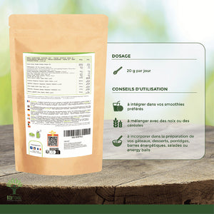 Graines de chia bio - Bioptimal Bioptimal Superaliment infusion.organic