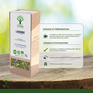 Lavande bio - Bioptimal Bioptimal Infusion infusion.organic