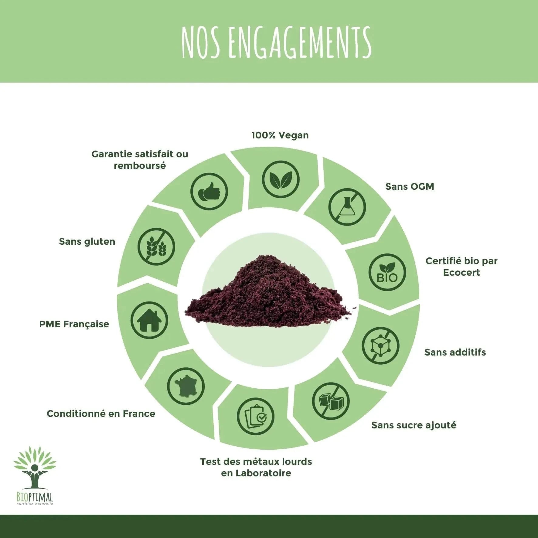 Acai powder - Supplements - Supplements - infusion.organic