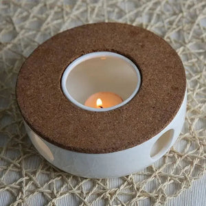 Porcelain and cork teapot stand - Accessories - Accessories - infusion.organic