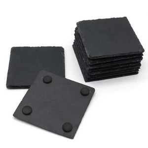 Slate Coaster - Heart, Round or Square - Accessories - Accessories - infusion.organic