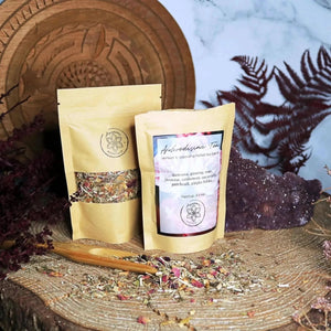 Aphrodisiac Tea with Damiana, Ginseng, Cacao, Rose, Cardamom - Cacao - Cacao - infusion.organic