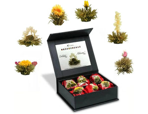 Tea flower mix - 6 blossoming tea - Blooming Tea - Blooming Tea, White Tea - infusion.organic