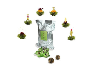 Tea flowers 36 tea balls green tea pack - Blooming Tea - Blooming Tea, Green Tea - infusion.organic