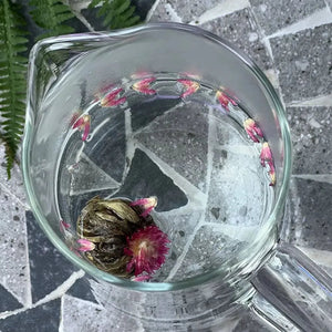 Blooming tea with globe amaranth flowers Happy Rising - 50 g - Blooming Tea - Blooming Tea - infusion.organic