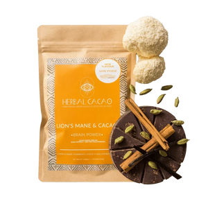 Brain Power Lion's Mane & Ceremonial Cacao - Cacao - Cacao - infusion.organic